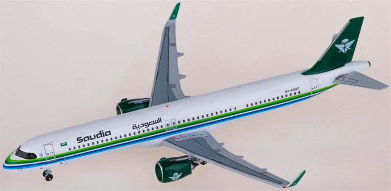 AeroClassics Saudia Airbus A321neo HZ-ASAC 1:400 Diecast Model view 3