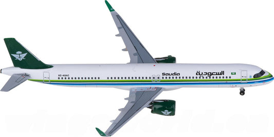 AeroClassics Saudia Airbus A321neo HZ-ASAC 1:400 Diecast Model view 1