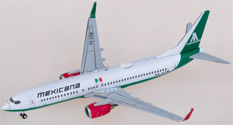 Geminijets Mexicana Boeing 737-800W XA-ASM 1:400 Diecast Model view 2