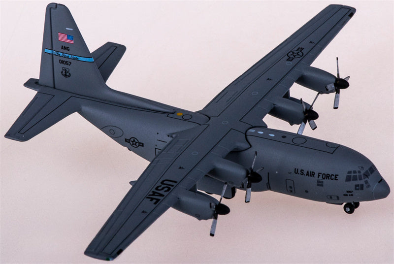 Geminijets USAF Lockheed C-130H Hercules 90-1057 1:400 Diecast Model view 2