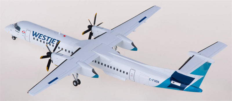 Geminijets WestJet Bombardier Dash 8 Q400 C-FOEN 1:200 Diecast Model view 3