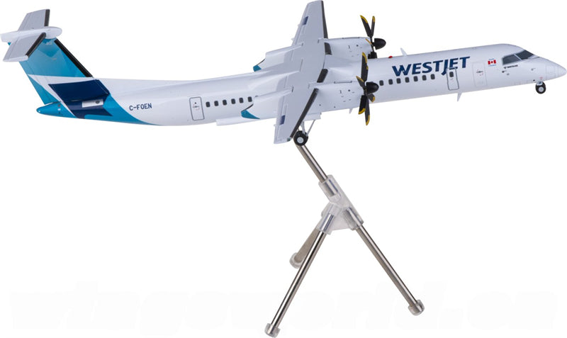 Geminijets WestJet Bombardier Dash 8 Q400 C-FOEN 1:200 Diecast Model view 1