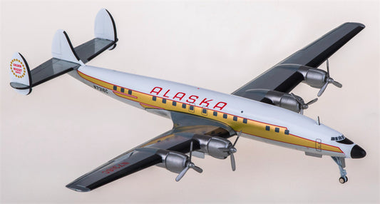 Herpa Alaska Airlines Lockheed L-1649A Starliner N7316C 1:200 diecast plane Diecast Model view 1