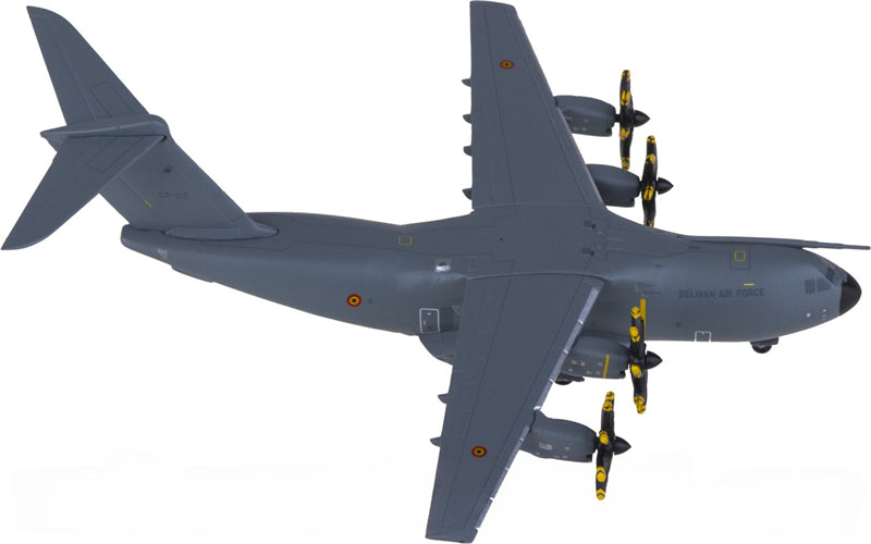 Herpa Belgian Air Component Force Airbus A400M Atlas CT-02 1:500 Diecast Model view 1