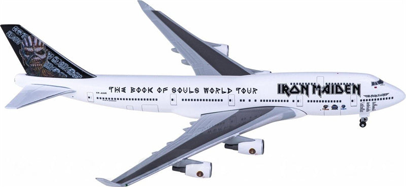 Herpa Iron M Boeing 747-400 TF-AAK Ed Force One 1:500 Diecast Model view 1
