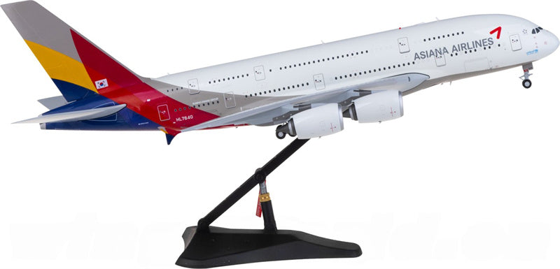 JC Wings Asiana Airbus A380 HL7640 1:200 Diecast Model view 3