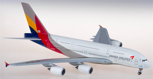 JC Wings Asiana Airbus A380 HL7640 1:200 Diecast Model view 1