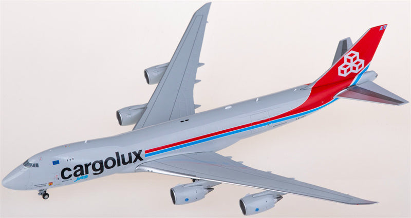 JC Wings Cargolux Boeing 747-8F LX-VCI 1:400 Diecast Model view 4