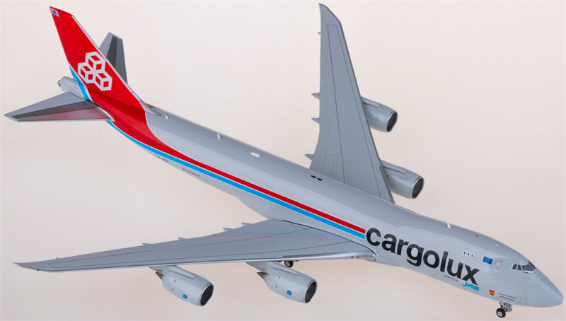 JC Wings Cargolux Boeing 747-8F LX-VCI 1:400 Diecast Model view 1