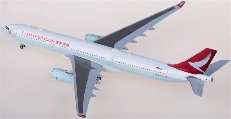JC Wings Cathay Dragon Airbus A330-300 B-LBF 1:400 Diecast Model view 4