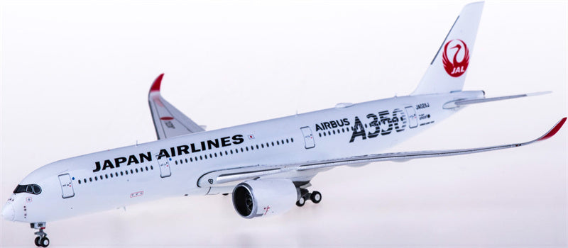 JC Wings 1:400 Japan Airlines Airbus A350 JA02XJ Diecast Model view 3
