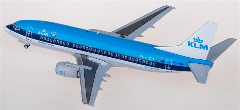 JC Wings KLM Boeing 737-300 PH-BDH 1:200 Royal Dutch Airlines Diecast Model view 2