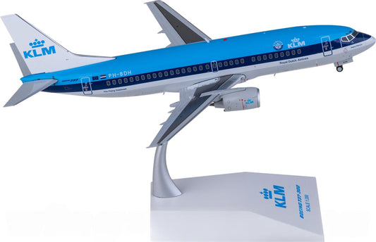 JC Wings KLM Boeing 737-300 PH-BDH 1:200 Royal Dutch Airlines Diecast Model view 1
