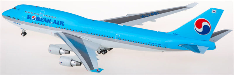 JC Wings Korean Air Boeing 747-400 HL7461 1:200 Diecast Model view 4