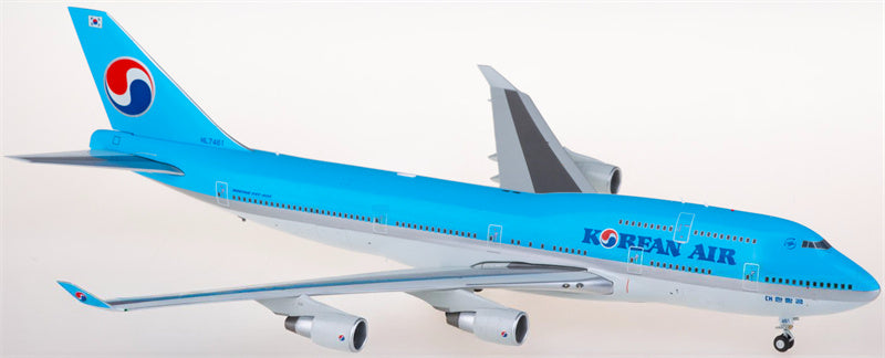 JC Wings Korean Air Boeing 747-400 HL7461 1:200 Diecast Model view 3