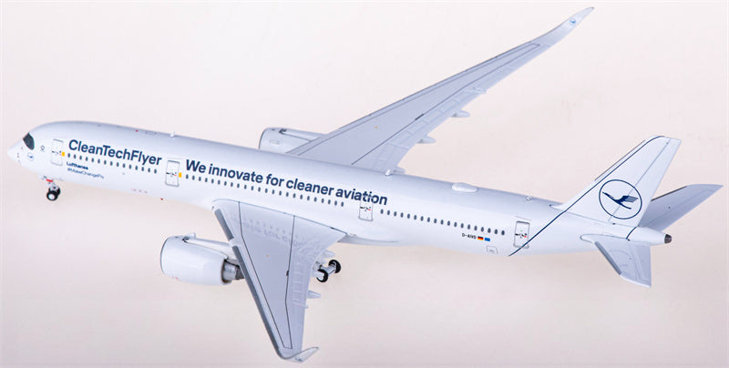 JC Wings Lufthansa Airbus A350-900XWB D-AIVD Clean Tech Flyer 1:400 Diecast Model view 4