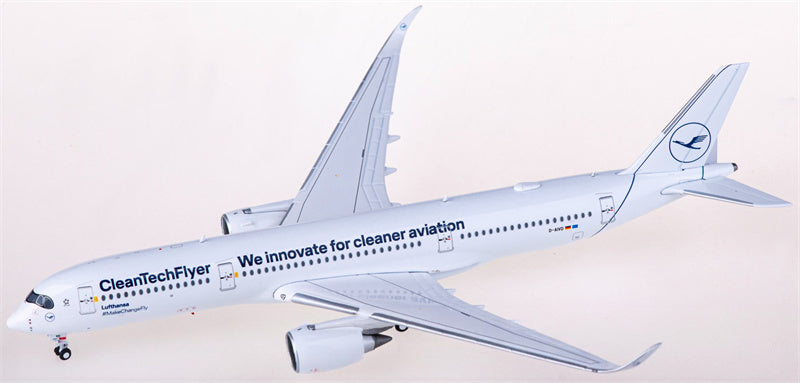JC Wings Lufthansa Airbus A350-900XWB D-AIVD Clean Tech Flyer 1:400 Diecast Model view 3