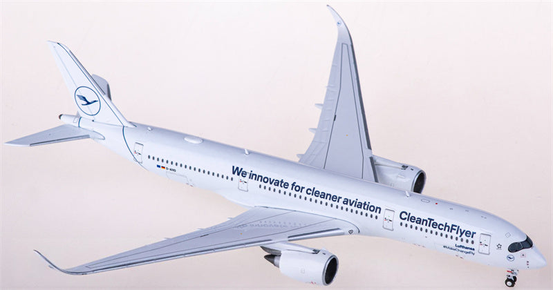 JC Wings Lufthansa Airbus A350-900XWB D-AIVD Clean Tech Flyer 1:400 Diecast Model view 2