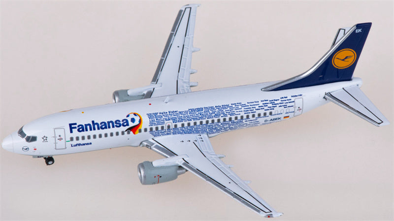 JC Wings Lufthansa Boeing 737-300 D-ABEK 1:400 Diecast Model view 1
