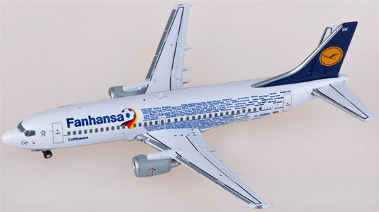 JC Wings Lufthansa Boeing 737-300 D-ABEK 1:400 Diecast Model view 1