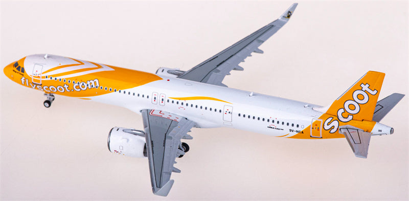 JC Wings Scoot Airbus A321neo 9V-NCA 1:400 Diecast Model view 3