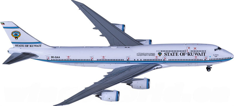 JC Wings State of Kuwait Boeing 747-8 9K-GAA 1:400 Diecast Model view 3