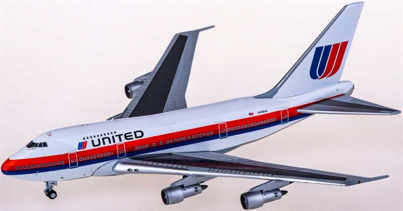 JC Wings United Airlines Boeing 747SP N140UA 1:400 Diecast Model view 2