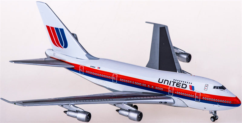 JC Wings United Airlines Boeing 747SP N140UA 1:400 Diecast Model view 1