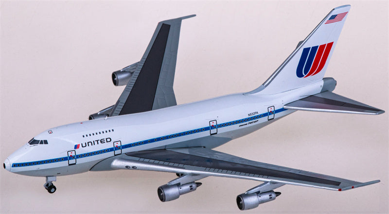 JC Wings United Airlines Boeing 747SP N532PA 1:400 Diecast Model view 1