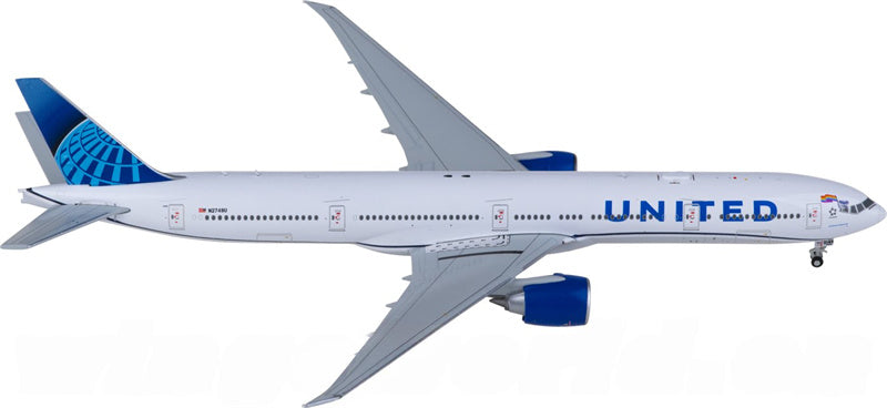 JC Wings United Airlines Boeing 777-300ER N2749U 1:400 Diecast Model view 2