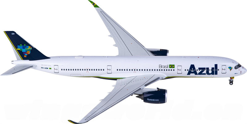 NG Models Azul Airbus A350-900 PR-AOW 1:400 Diecast Model view 3