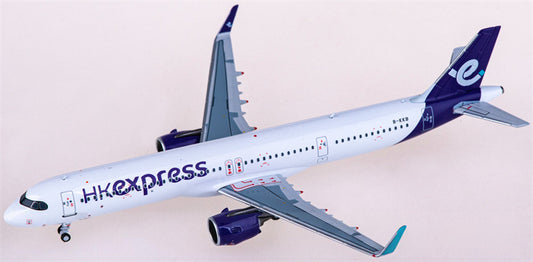 NG Models HK Express Airbus A321neo B-KKB 1:400 Diecast Model view 1