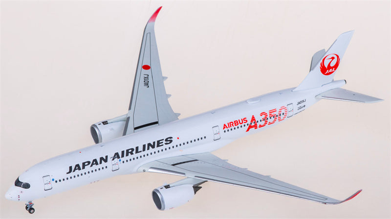 NG Models Japan Airlines Airbus A350-900 JA01XJ 1:400 Diecast Model view 2
