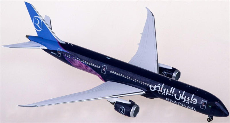 NG Models Riyadh Air Boeing 787-9 Dreamliner N8572C 1:400 Diecast Model view 3