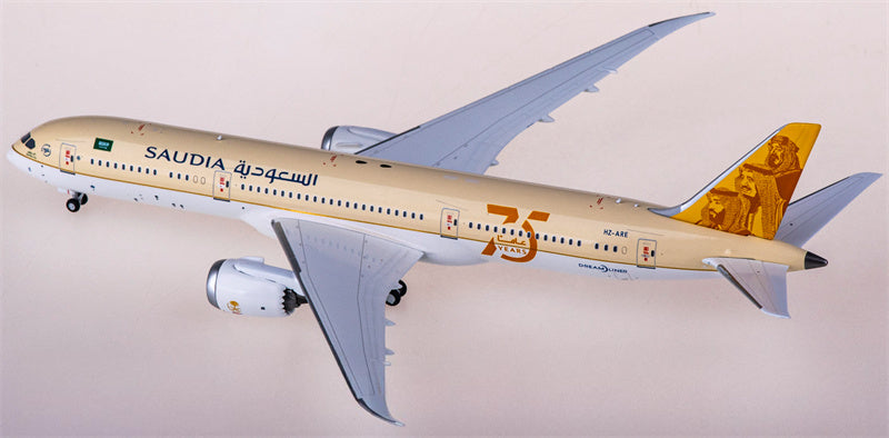 NG Models Saudia Boeing 787-9 HZ-ARE 75 Years 1:400 Diecast Model view 2