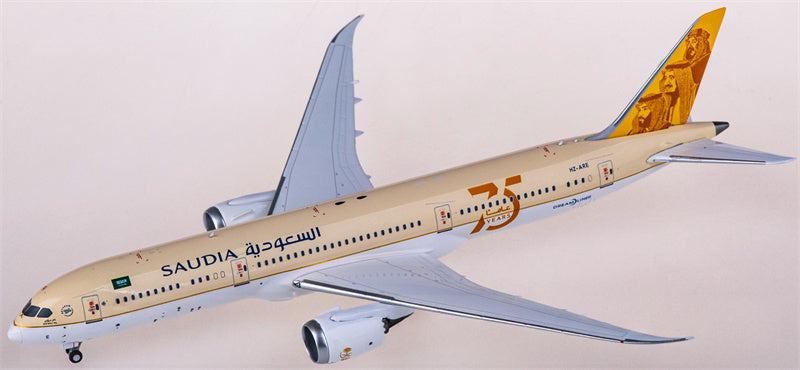 NG Models Saudia Boeing 787-9 HZ-ARE 75 Years 1:400 Diecast Model view 1