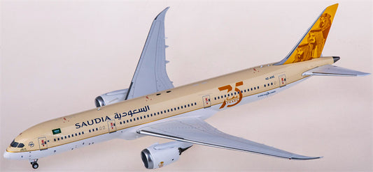 NG Models Saudia Boeing 787-9 HZ-ARE 75 Years 1:400 Diecast Model view 1