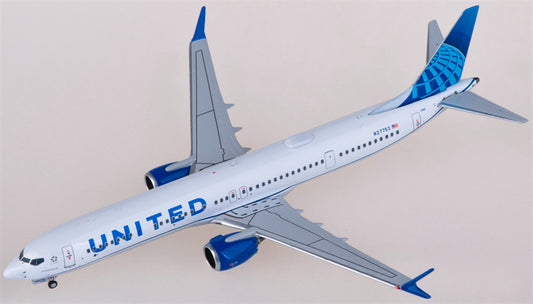 NG Models United Airlines Boeing 737 MAX 10 N27753 1:400 Diecast Model view 1