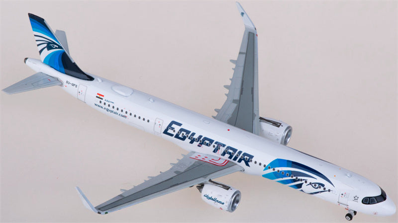 Phoenix EgyptAir Airbus A321neo SU-GFS 1:400 Diecast Model view 2