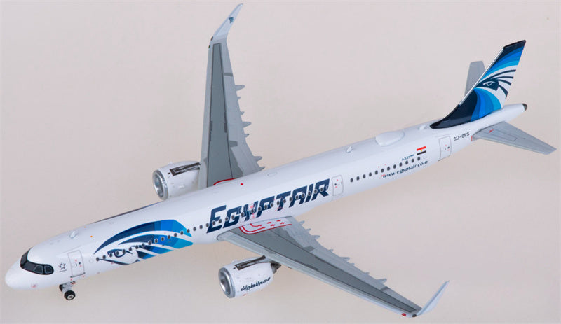 Phoenix EgyptAir Airbus A321neo SU-GFS 1:400 Diecast Model view 3