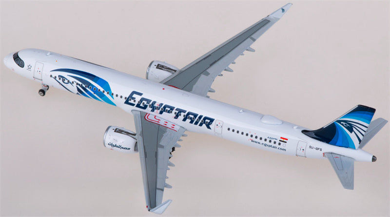 Phoenix EgyptAir Airbus A321neo SU-GFS 1:400 Diecast Model view 1
