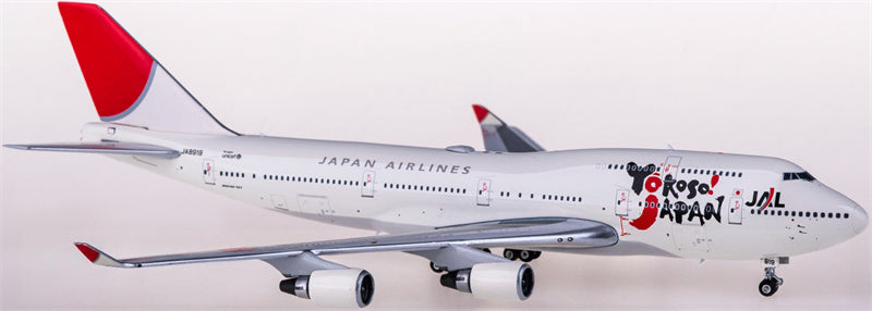 Phoenix Japan Airlines Boeing 747-400 JA8919 1:400 Diecast Model view 2