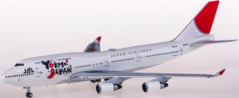 Phoenix Japan Airlines Boeing 747-400 JA8919 1:400 Diecast Model view 4