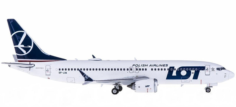 Phoenix LOT Boeing 737 MAX 8 SP-LVA 1:400 Diecast Model view 3