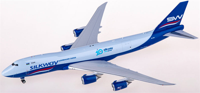 Phoenix Silk Way Airlines Cargo Boeing 747-8F VQ-BVB 1:400 Diecast Model view 3