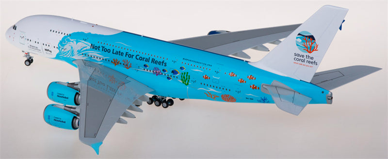 SQ Wings Hi Fly Airbus A380 9H-MIP 1:200 diecast plane Diecast Model view 4