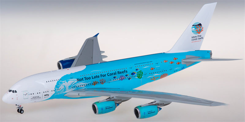SQ Wings Hi Fly Airbus A380 9H-MIP 1:200 diecast plane Diecast Model view 3