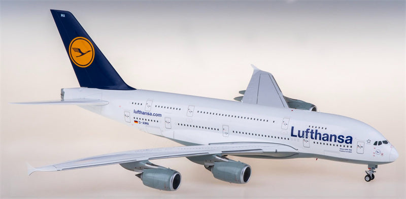 SQ Wings Lufthansa Airbus A380 D-AIMA 1:200 diecast plane Diecast Model view 1