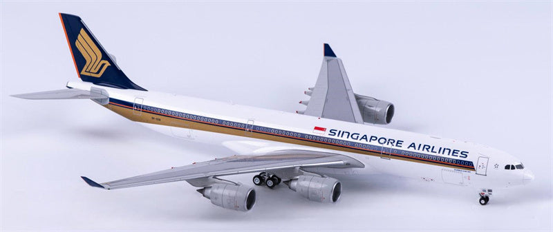 SQ Wings 1:200 Singapore Airlines Airbus A340-500 9V-SGB Diecast Model view 1