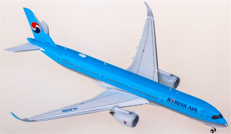 for JC Wings Korean Air Airbus A350-900XWB HL8598 Flaps down 1:400 Model view 1
